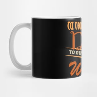 TO THE WORLD YOU ARE A DAD TO OUR FAMILY  YOU ARE THE WORLD -Fathers day gift - Gift for father Mug